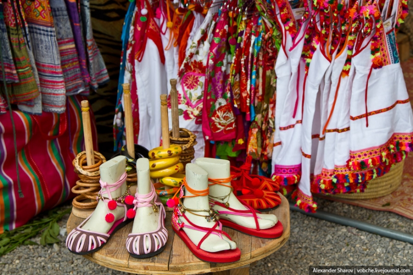 El mercadillo hippy de Ibiza