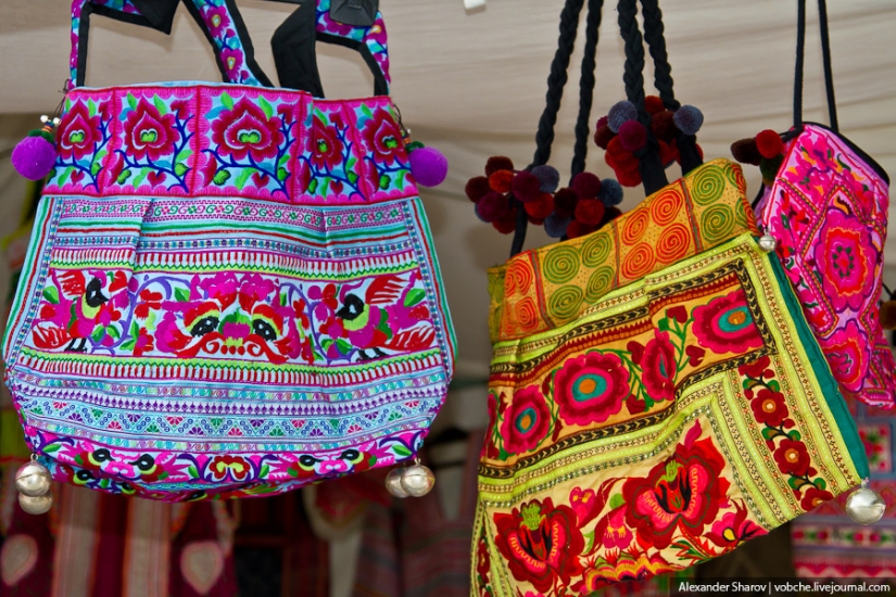 El mercadillo hippy de Ibiza