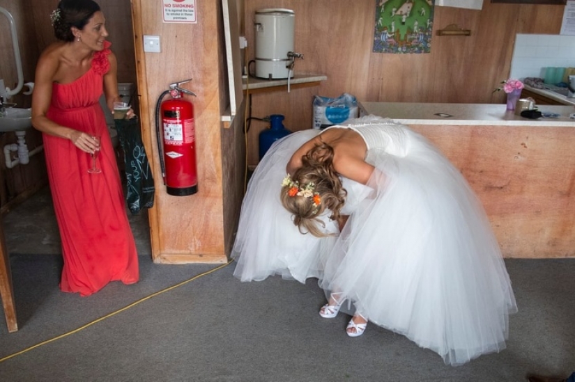 El más honesto de material de archivo de las bodas de fotógrafo Británico Ian Weldon