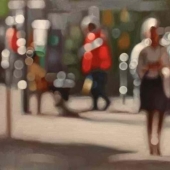 El mundo a través de los ojos de miope personas