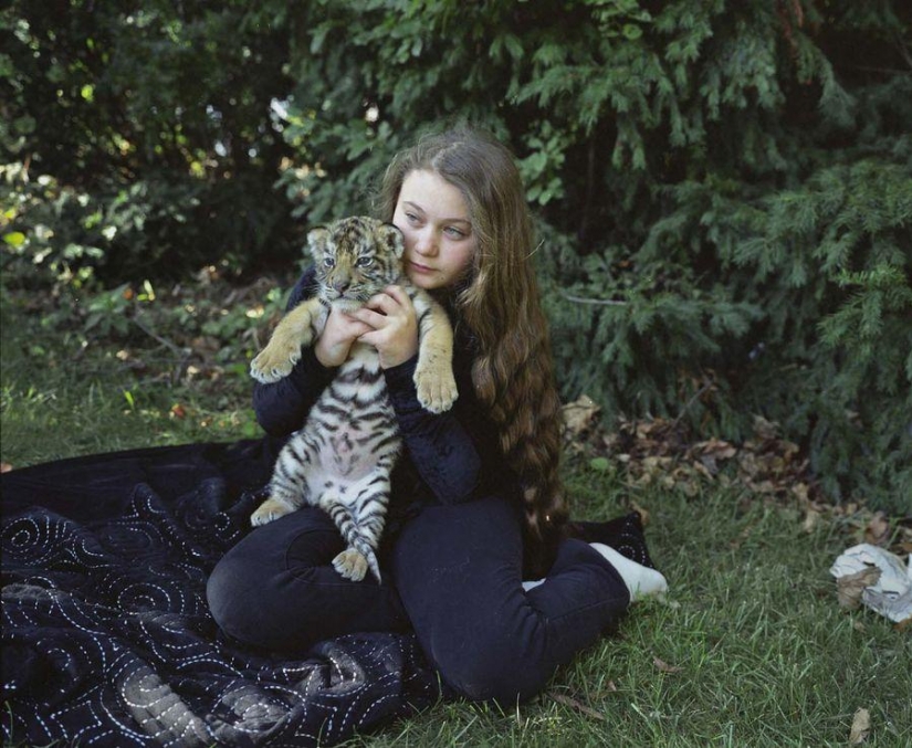 El mundo Amelia — una niña y sus animales