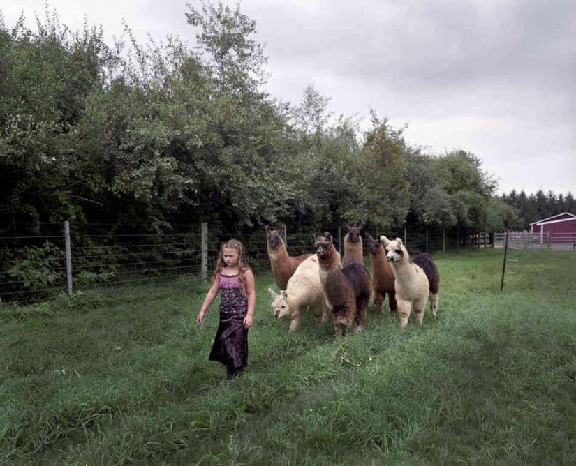 El mundo Amelia — una niña y sus animales