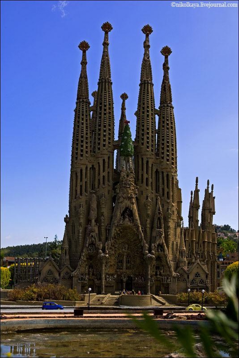El Parque en miniatura en Barcelona