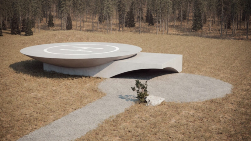 El proyecto de diseño de la tolva desde el Estudio Sergey Makhno Arquitectos