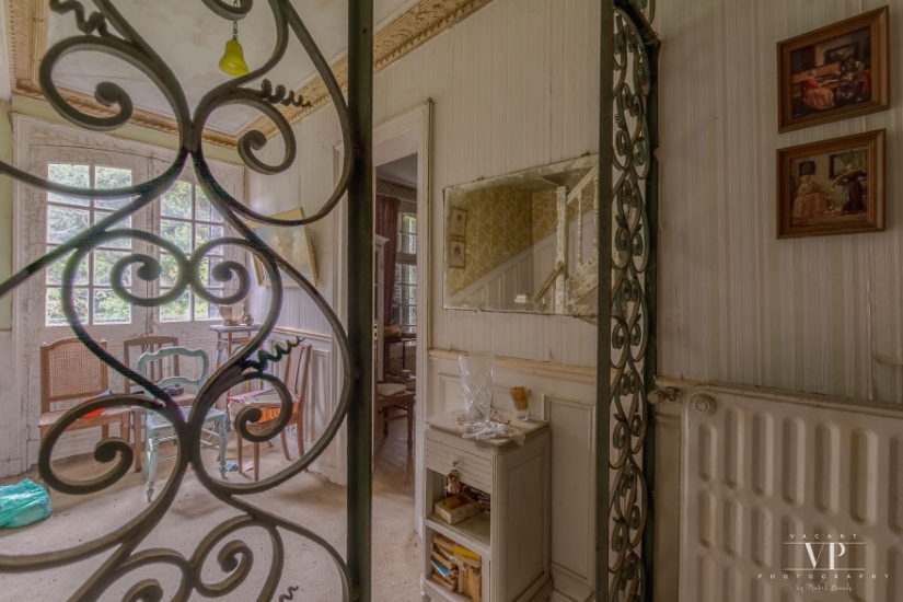 En el interior de la misteriosa mansión francesa, que es de 20 años la pena de abandonado