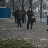 En la corea del Norte de la policía de tráfico elegir sólo las chicas guapas