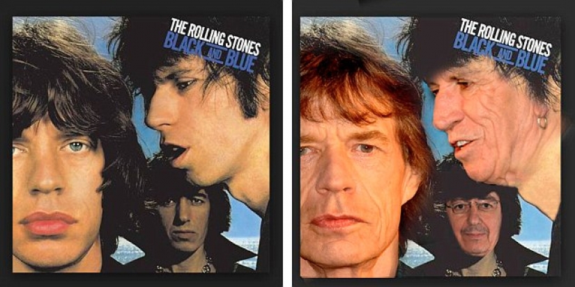 Entonces y ahora: ¿qué sería del mundo de los famosos músicos en las portadas de los discos viejos