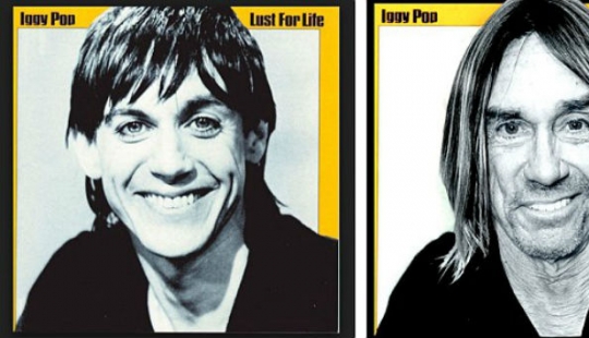 Entonces y ahora: ¿qué sería del mundo de los famosos músicos en las portadas de los discos viejos