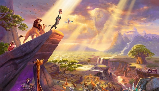 Este artista pinta imágenes de dibujos animados de disney en Disney