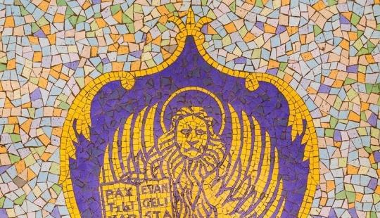 Exquisito Veneciano mosaicos de suelo