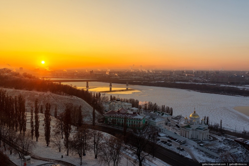 Fabulosa invierno, Nizhniy Novgorod