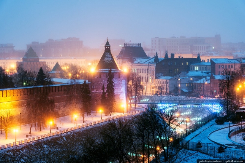 Fabulosa invierno, Nizhniy Novgorod