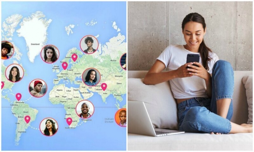 Find your soul mate: Tinder for free gives you the function of communicating with users from different countries