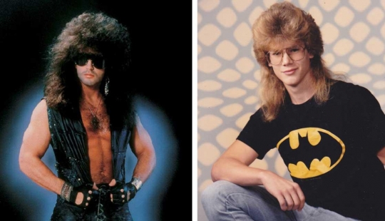 Fire hairstyles from the 80s, which wouldn't leave you indifferent