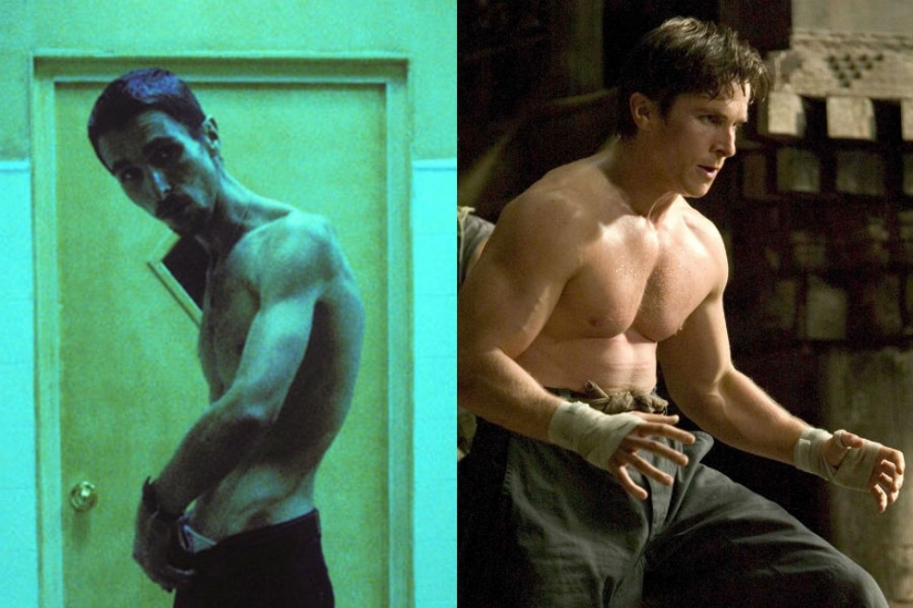 For all roles: the wonderful transformation Christian bale