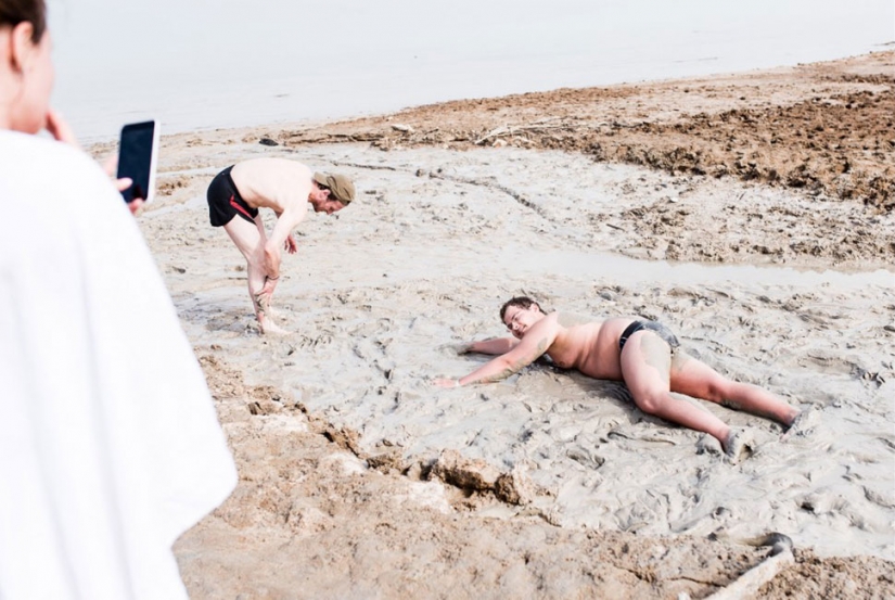 Foto: morir del mar Muerto