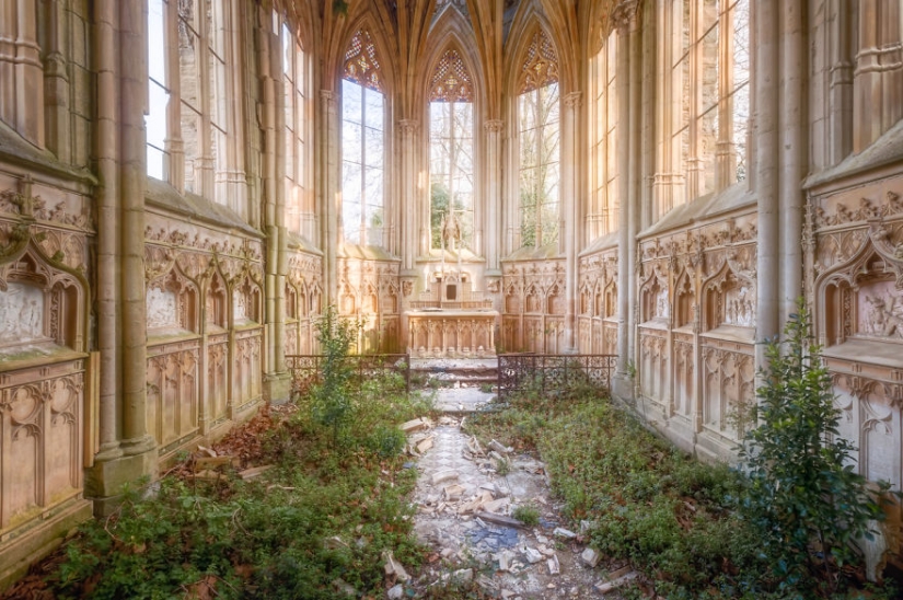 Fragmentos de la vieja Francia: edificios abandonados de increíble belleza