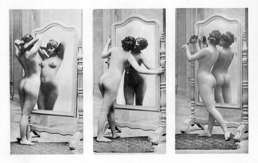 Franco y audaz de España en las ilustraciones de 1900-erótico