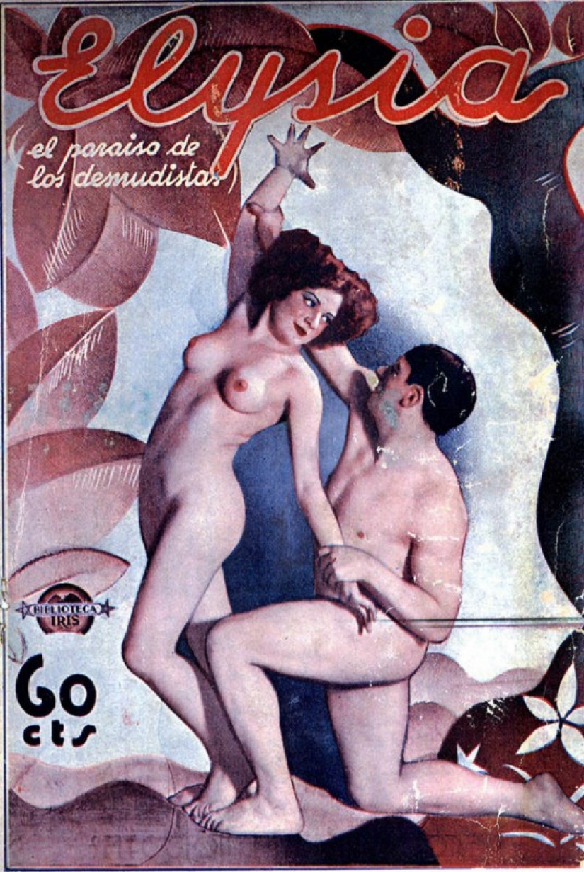 Franco y audaz de España en las ilustraciones de 1900-erótico