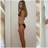 From one extreme to another: the skinny girl turned into a sex bomb, but never found your love