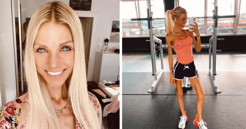 German woman talking on instagram about the struggle with anorexia, died at the age of 24 years old