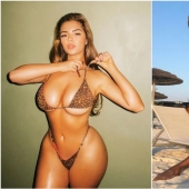 Glamorous predator: bikini animal print — a new fashion trend among the stars of Instagram