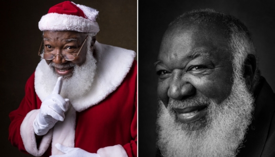 Good holiday photo project: the many Santa Claus