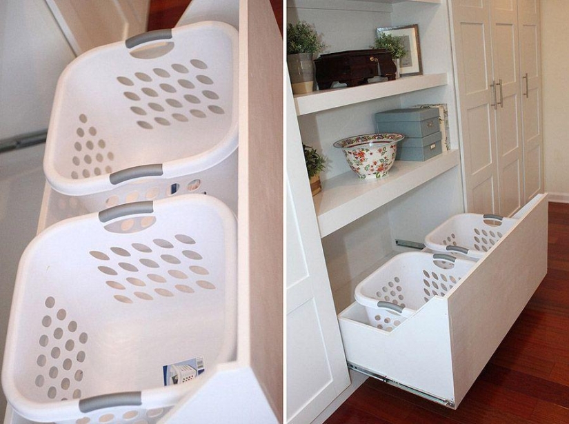 How to hide things that are an eyesore in the house