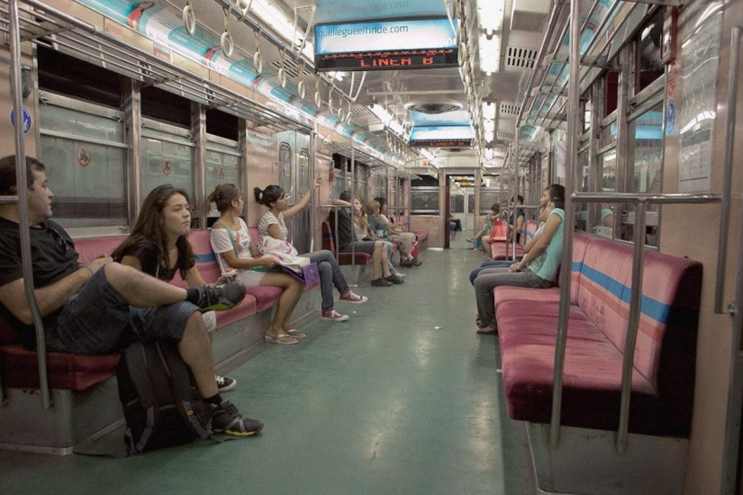 How to look like subway cars from different countries and eras