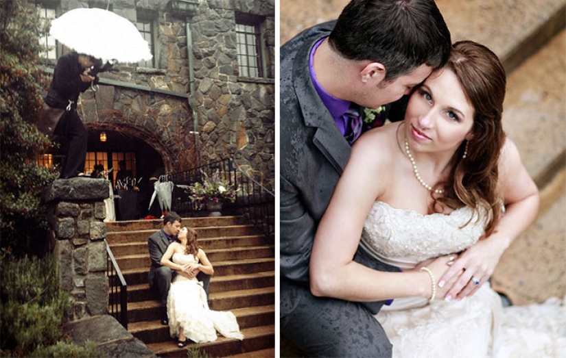 How to really create a wedding photo