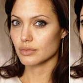 How unrealistic beauty standards are created: celebrities before and after photoshop