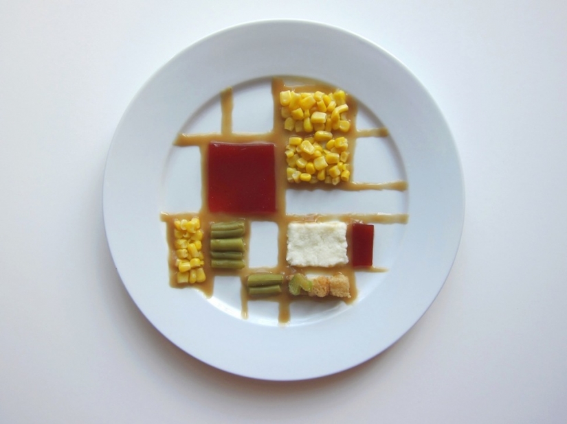 How would it look on your dinner if it was prepared by famous artists