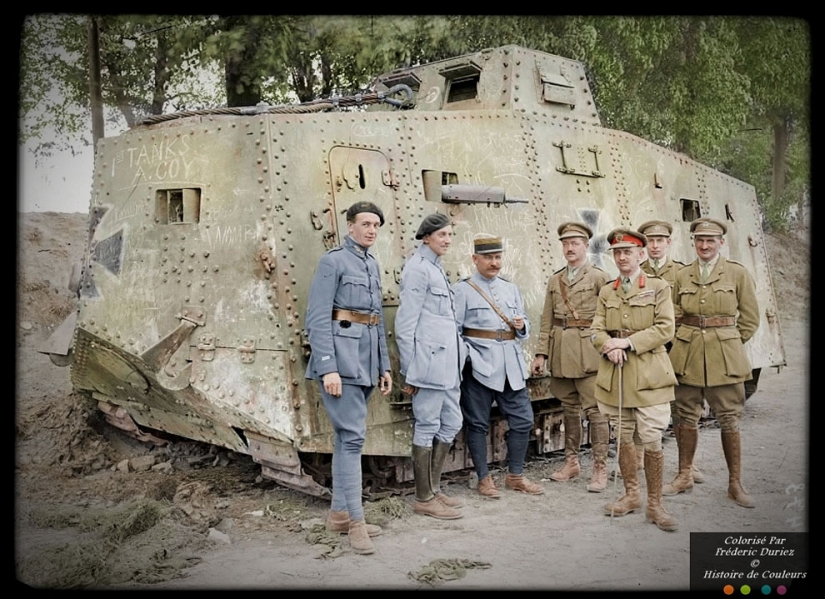 Imágenes a Color de la Primera guerra mundial, que hechos como los de ayer