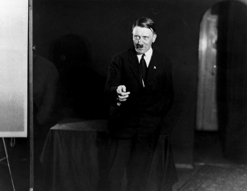 Imágenes de los ensayos de Hitler, que tenía que ser destruido