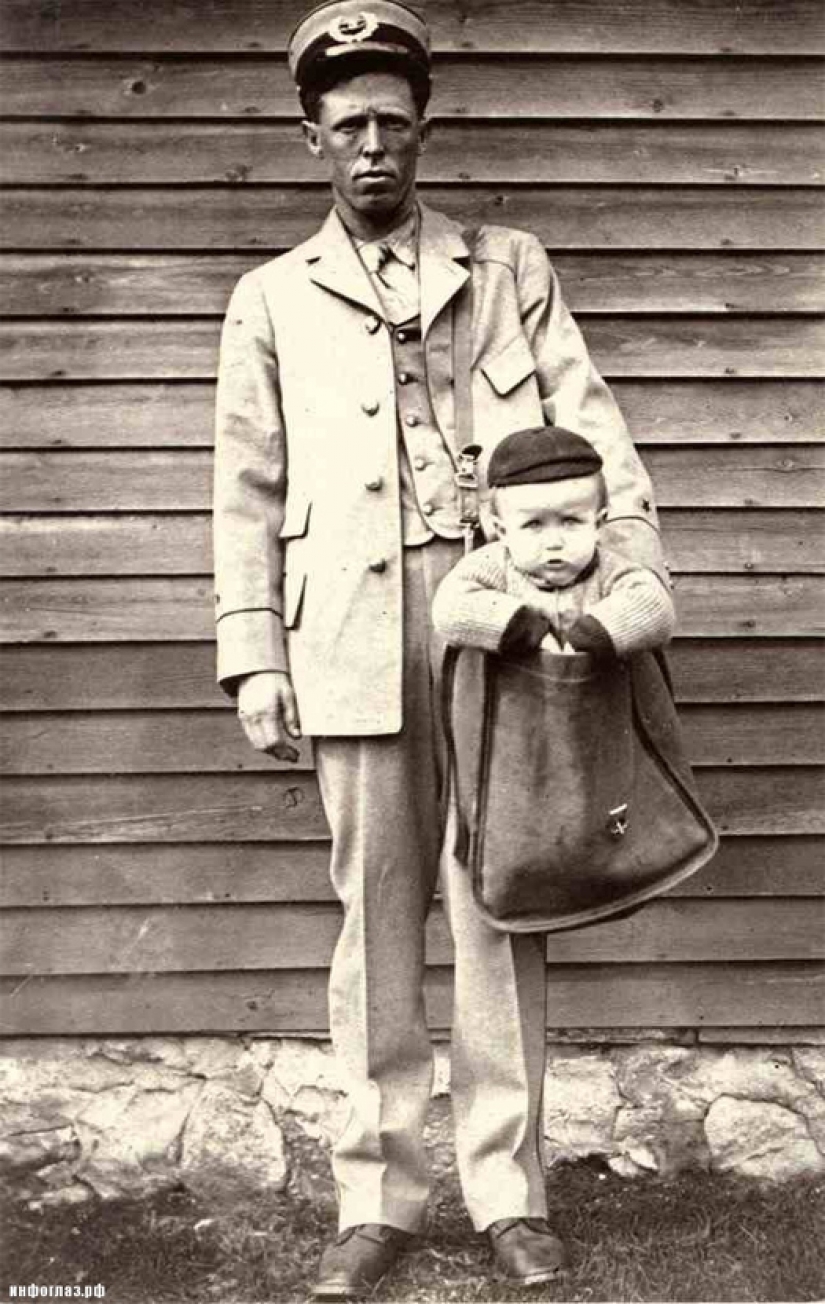 In the United States in the early twentieth century, children were sent by mail rate for chickens