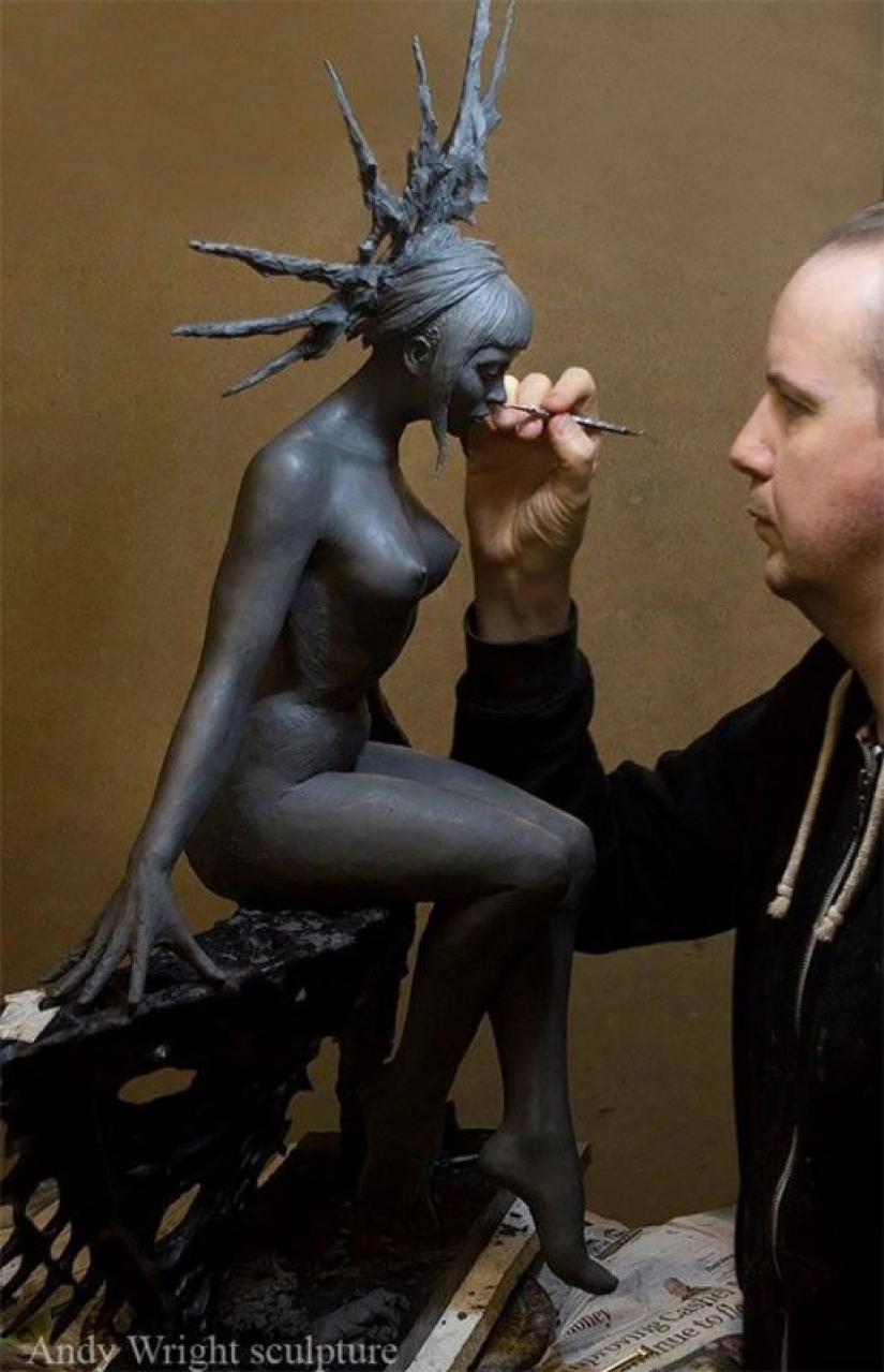 Increíble hyperrealistic esculturas de Andy Wright