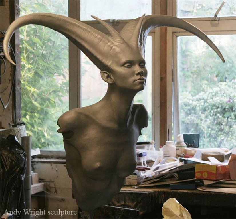 Increíble hyperrealistic esculturas de Andy Wright