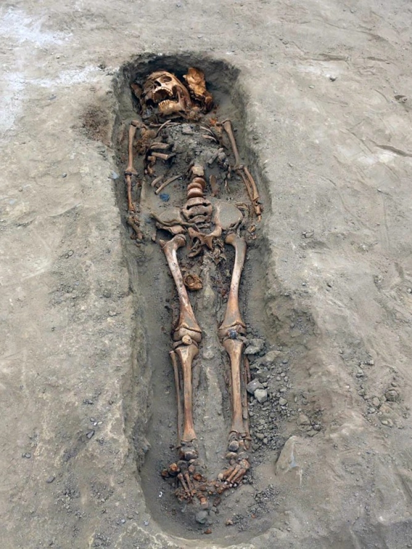 Innocent victims: the children's mass grave found in Peru