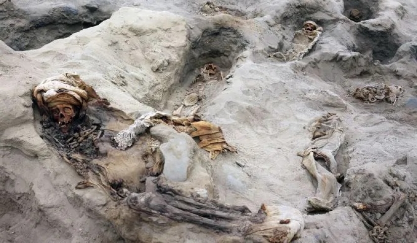 Innocent victims: the children's mass grave found in Peru