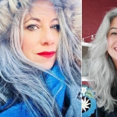 Inspirational stories of women who accept and love your gray hair