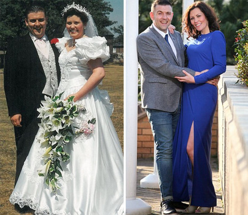 Inspiring photographs couples before and after the weight loss