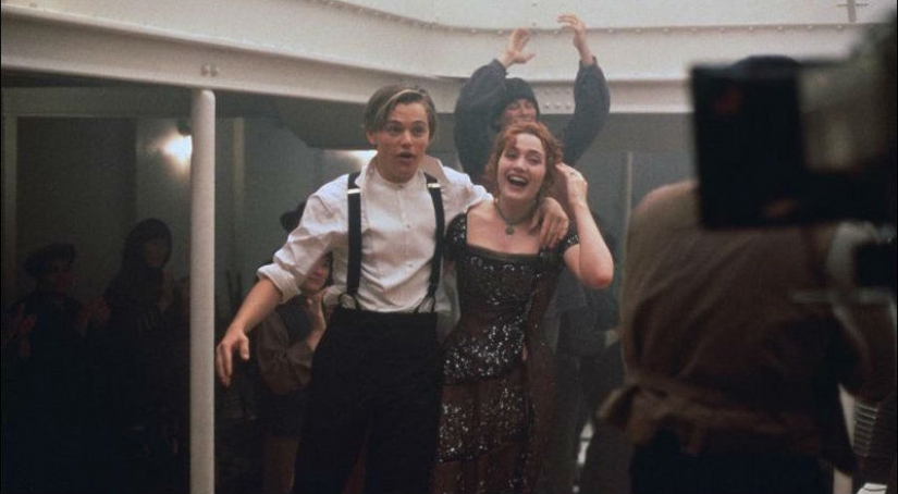 It took the Titanic: rare photos from the shoot