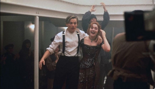 It took the Titanic: rare photos from the shoot