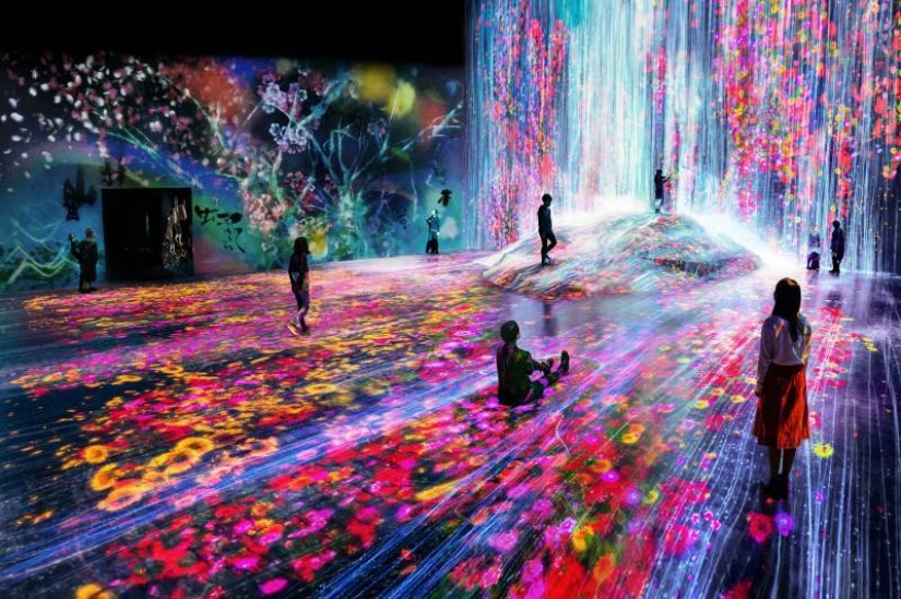 Japón abrió el mundo es el primer Museo interactivo de arte digital