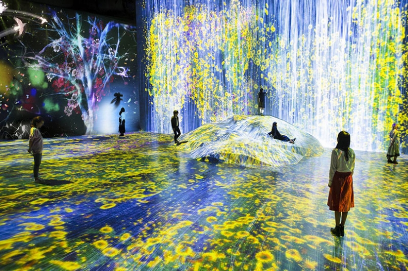 Japón abrió el mundo es el primer Museo interactivo de arte digital