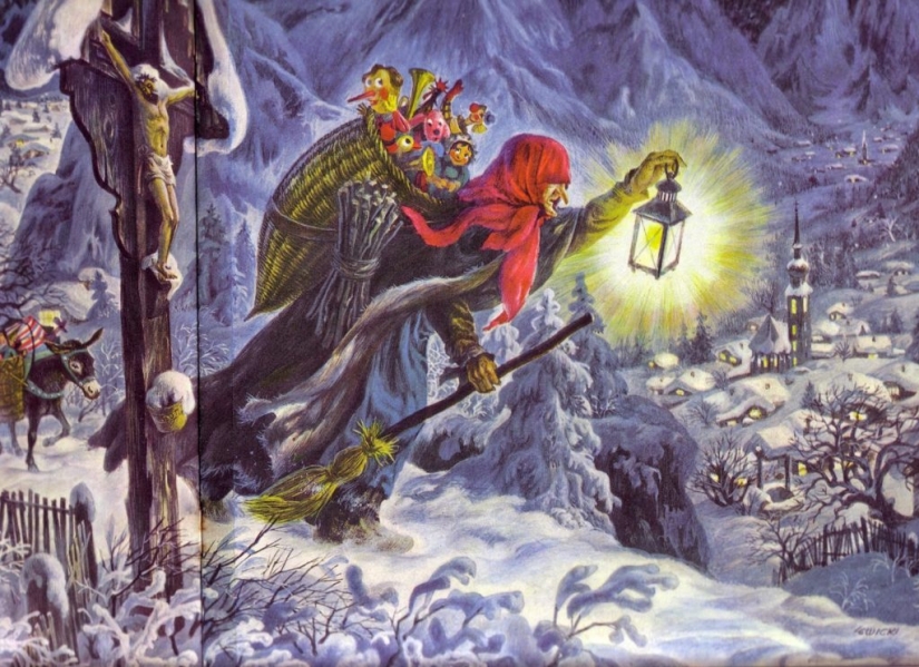 "Krampus te recojo": los 6 más terrorífica de Navidad la leyenda