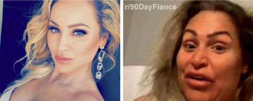 La dura verdad: 20 fotos de chicas en Internet y en la vida real