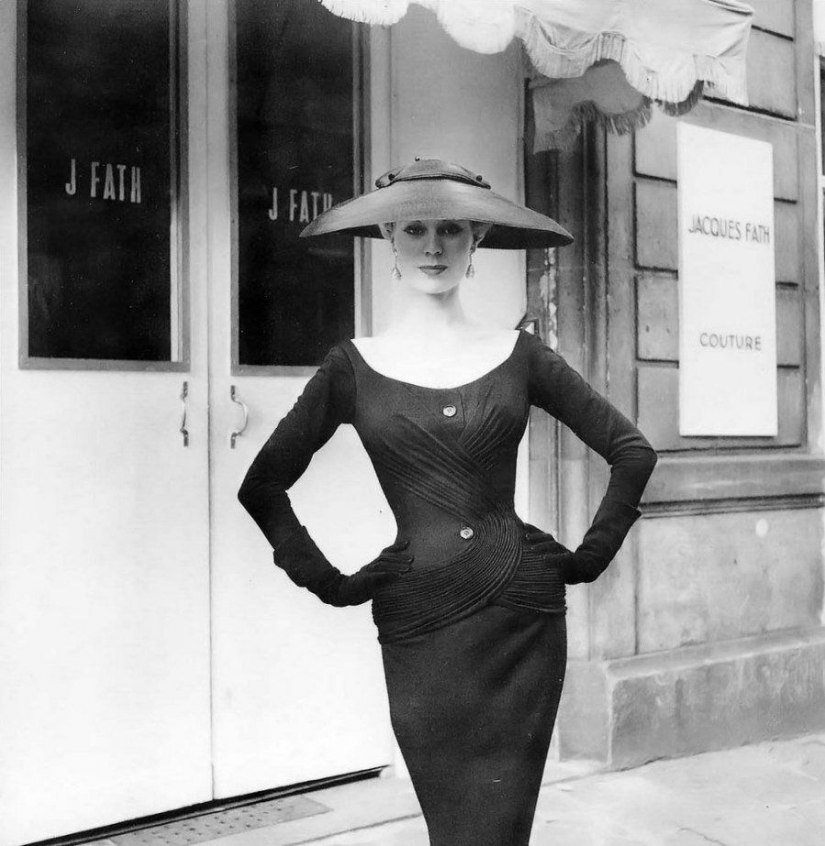 La elegancia clásica de Dior: diseños sofisticados en 1940-1960-erótico en las calles de París