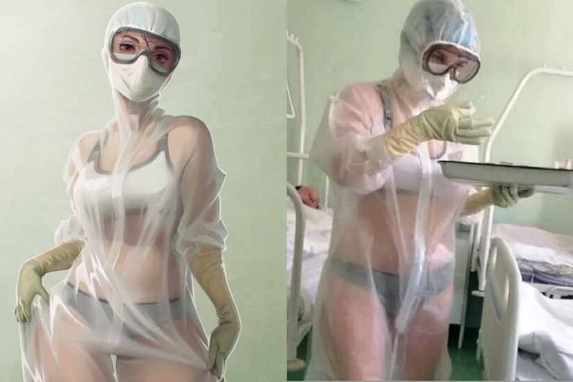 La enfermera en traje de baño de Tula, continúa para volverte loco todo el mundo