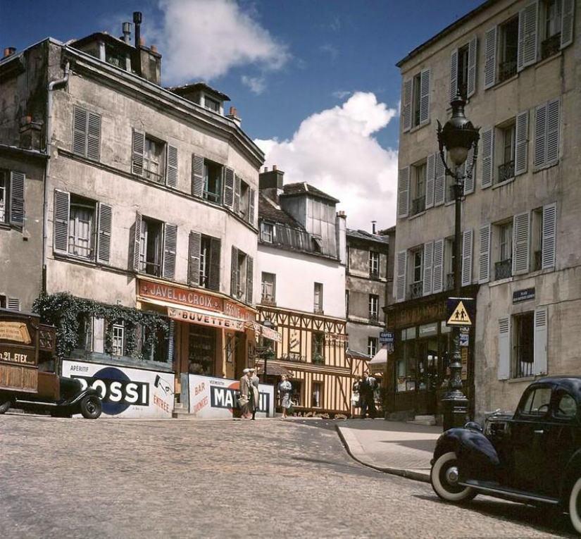 La última pacífica de verano de la pre-guerra de París, 1939